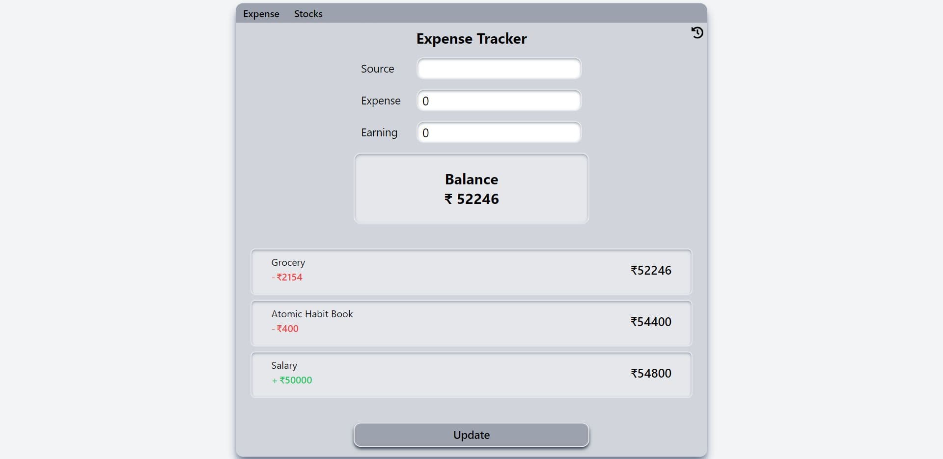 Expense Tracker